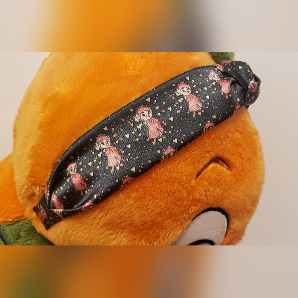 🌟🖤 Bianca 🤍 The Rescuers Top Knot Headband